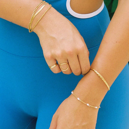 Anillo Oval "Bahía"