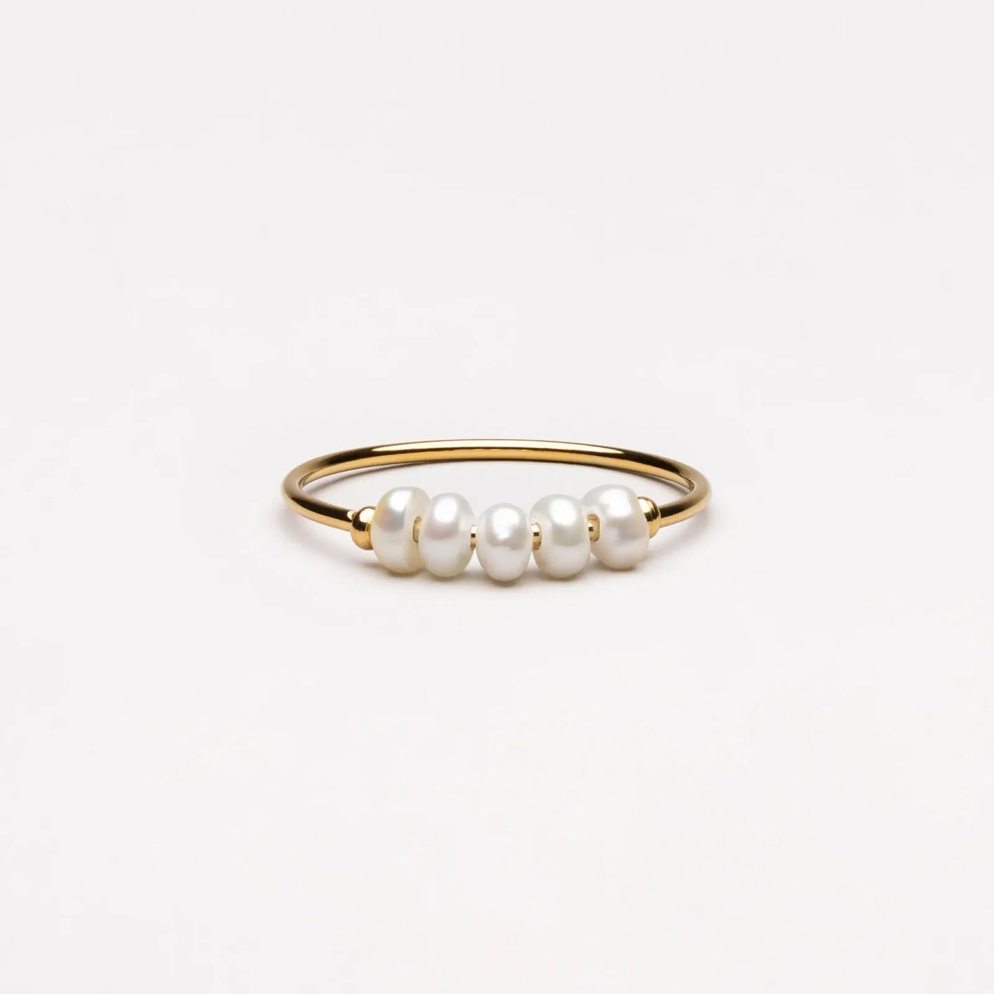 Anillo con Mini Perlas