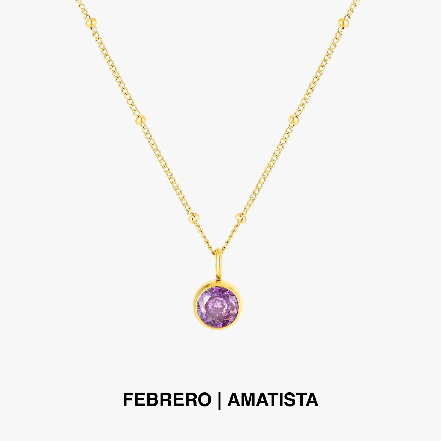 Collar con Piedra de Nacimiento