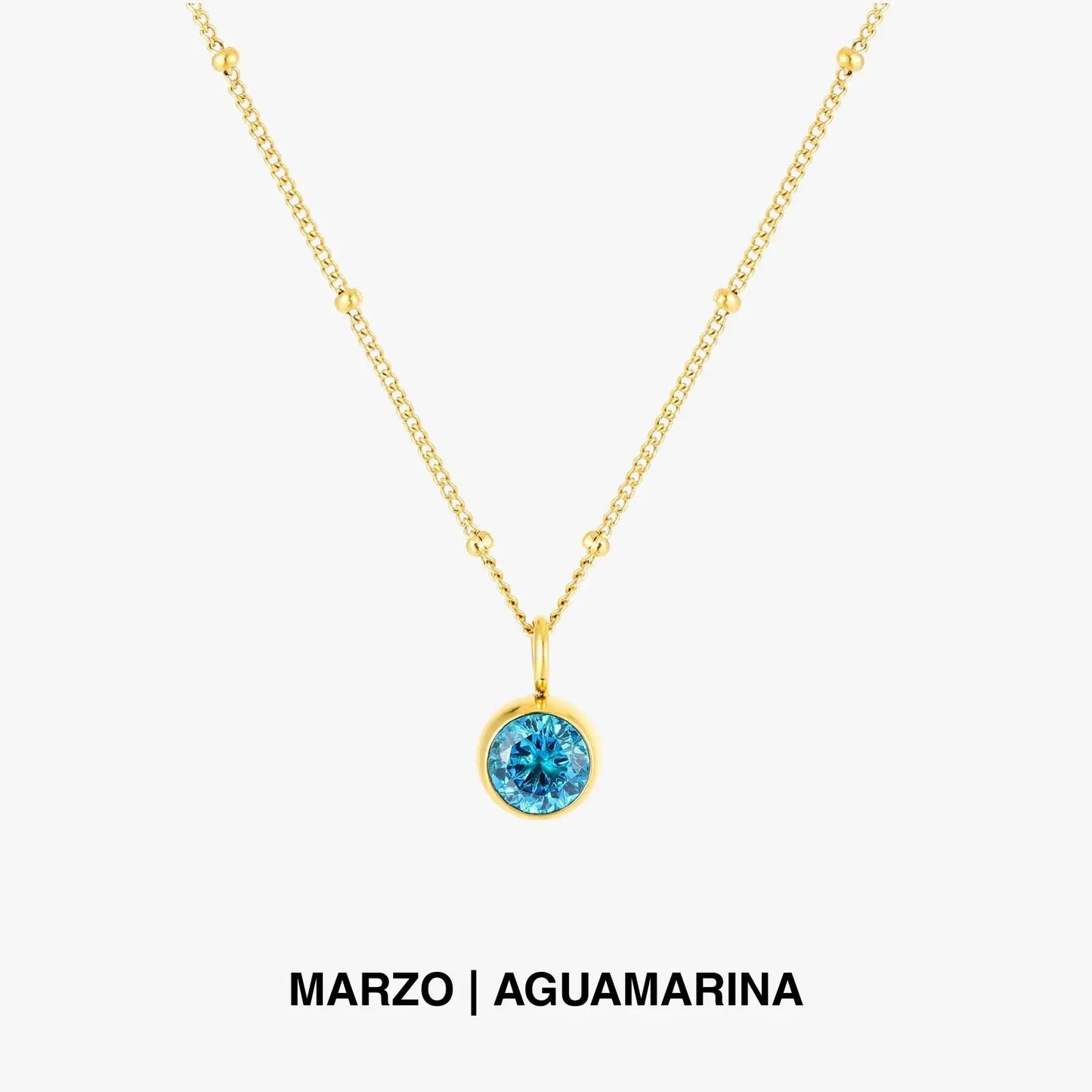 Collar con Piedra de Nacimiento