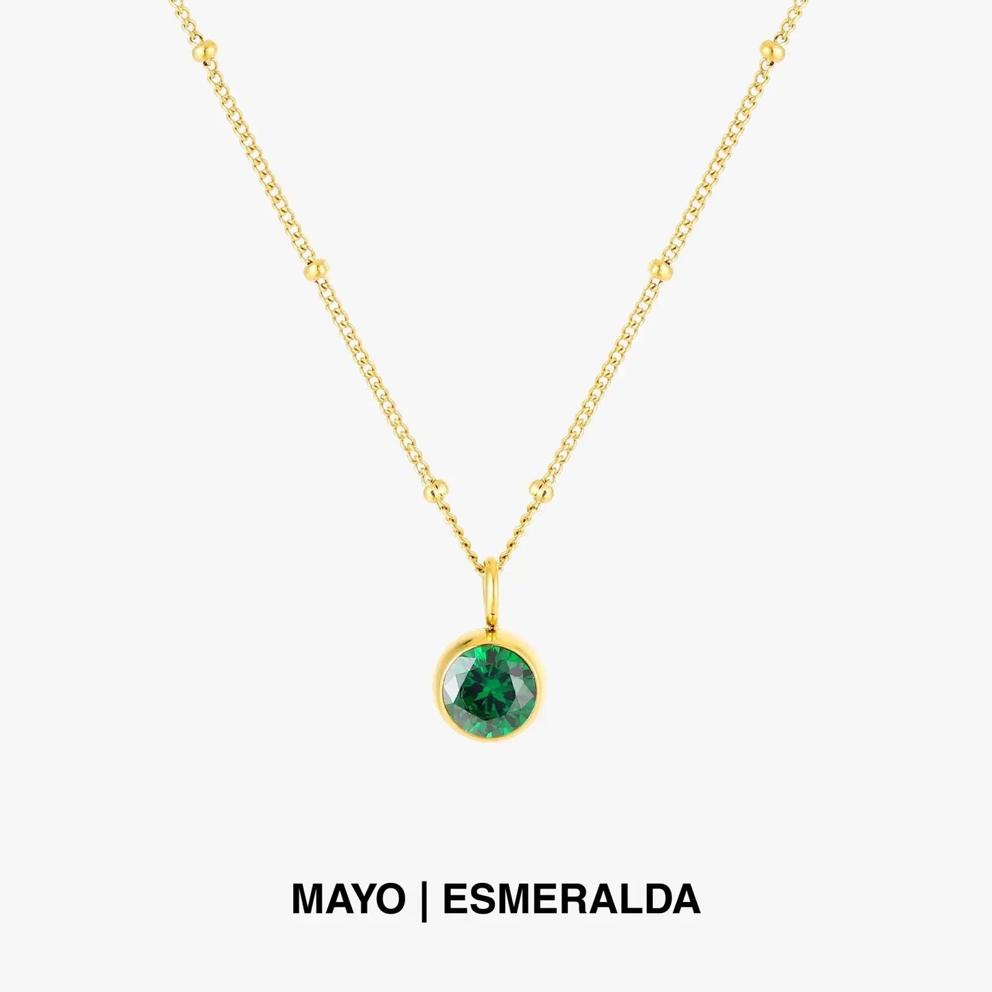 Collar con Piedra de Nacimiento