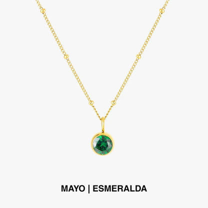 Collar con Piedra de Nacimiento