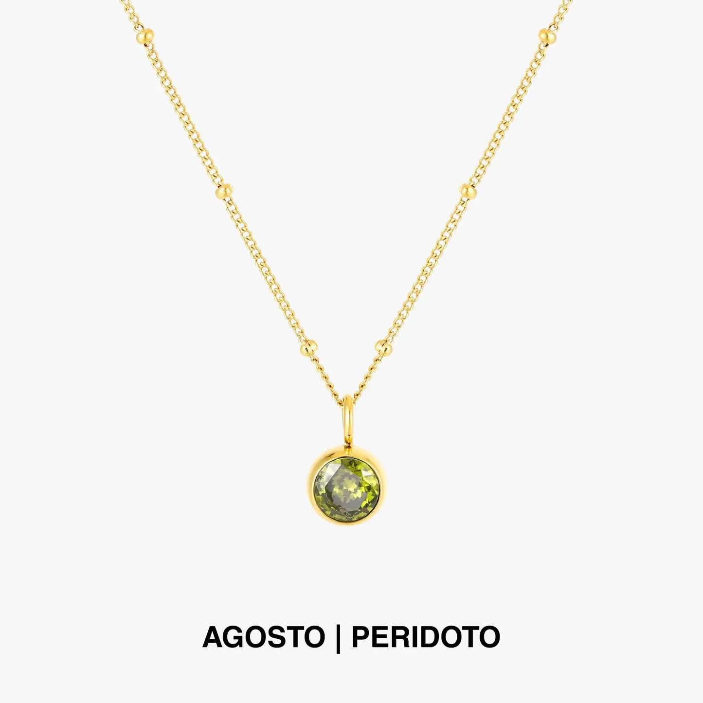Collar con Piedra de Nacimiento