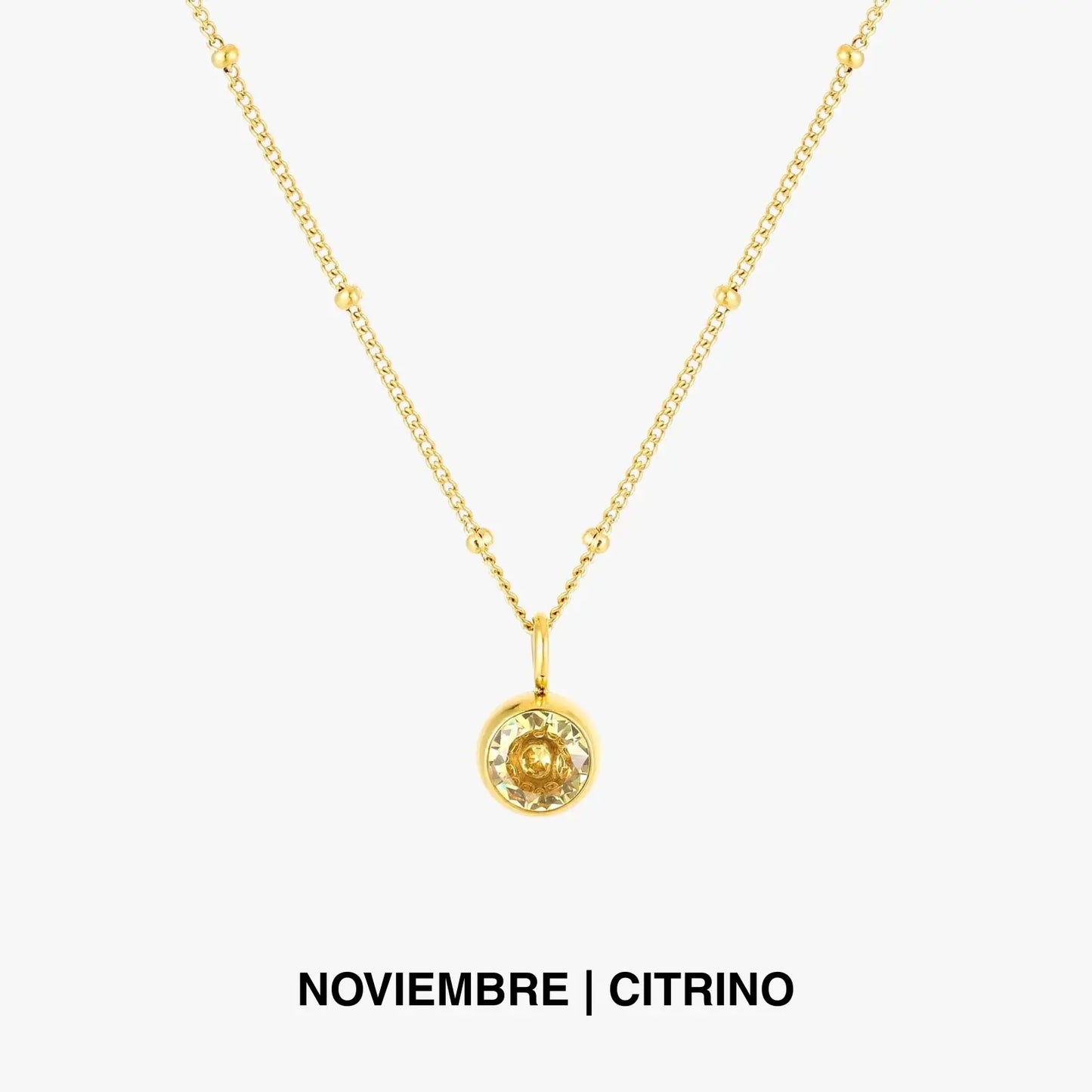 Collar con Piedra de Nacimiento