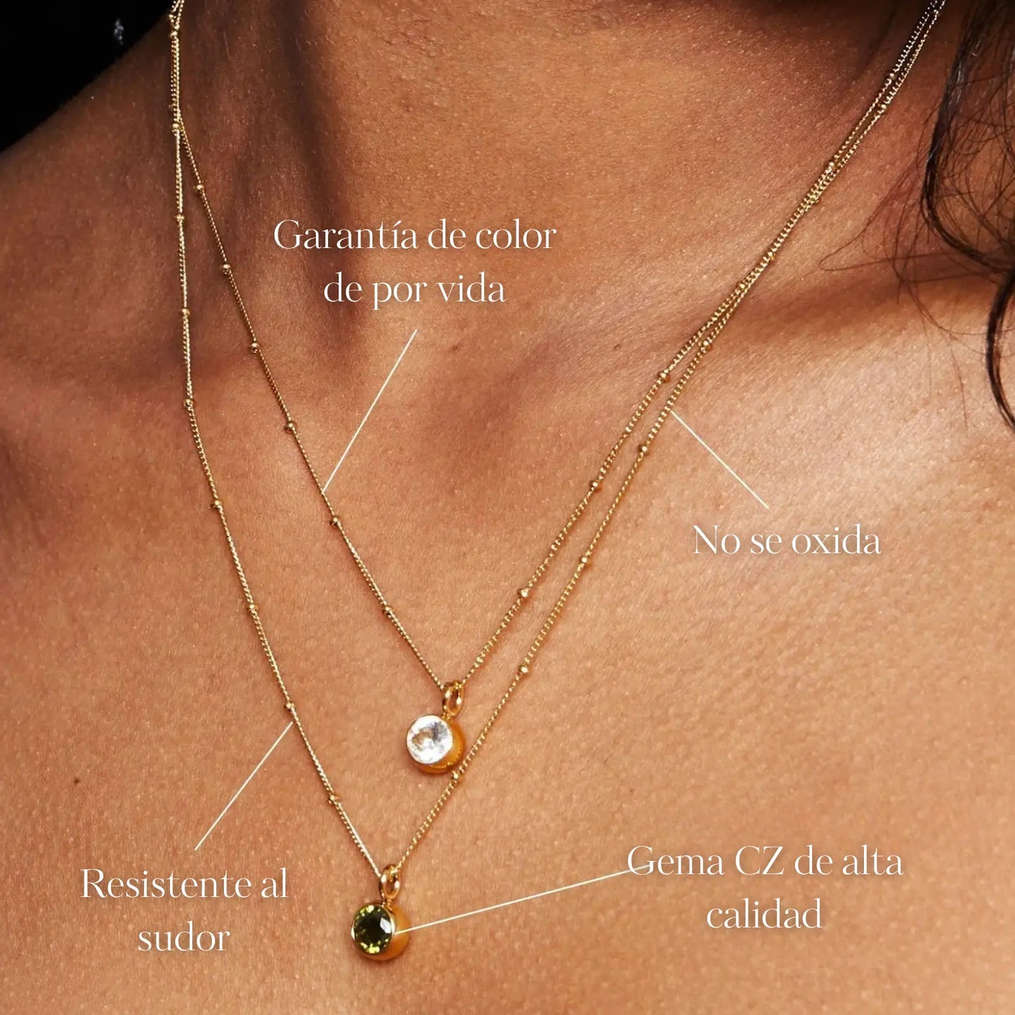 Collar con Piedra de Nacimiento