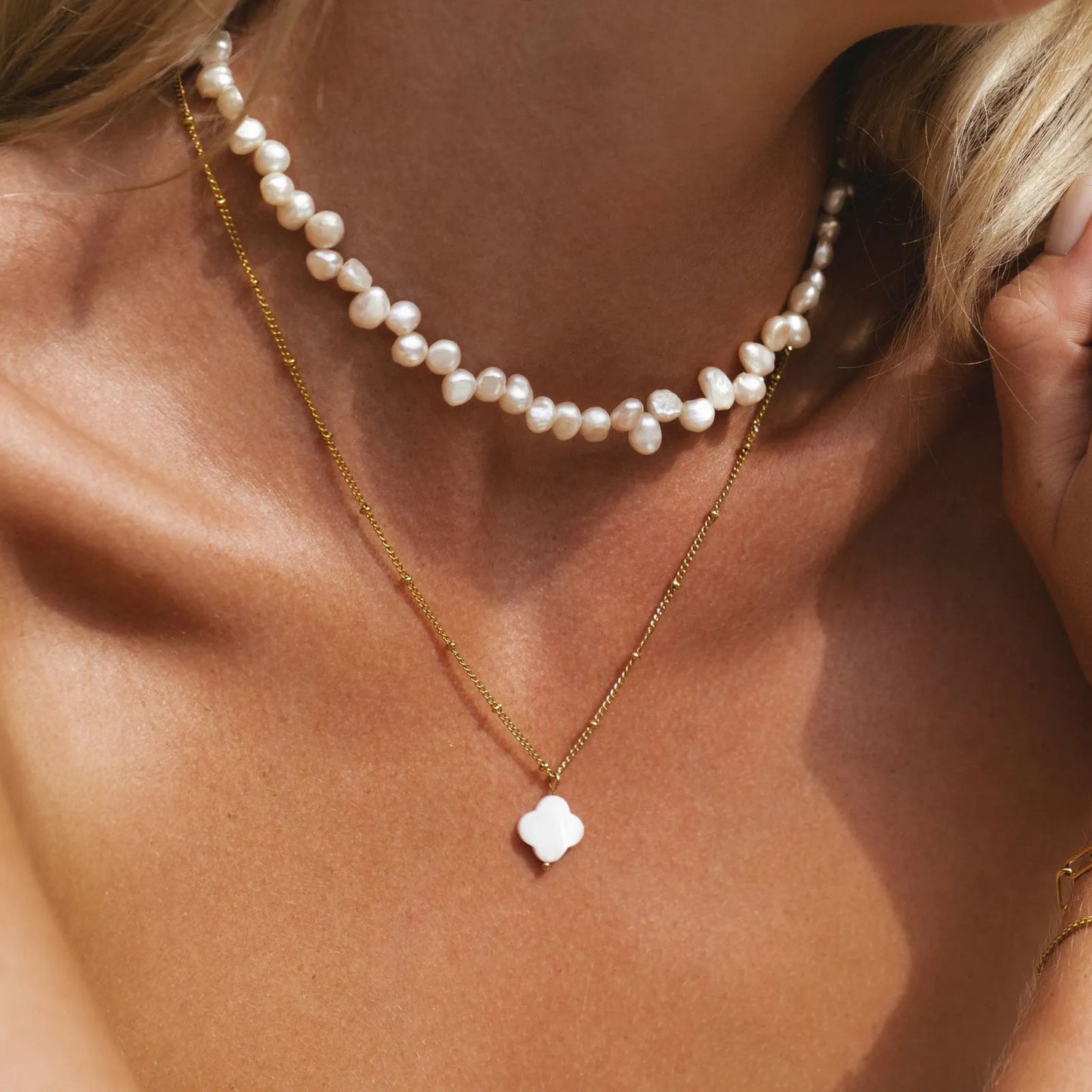 Collar Trébol de la Suerte