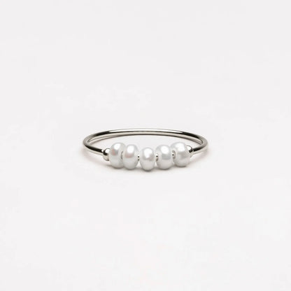 Anillo con Mini Perlas